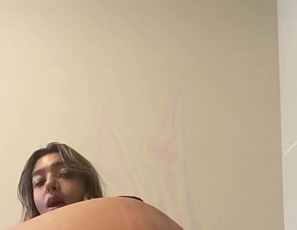 Fucking My Dildo Sideways